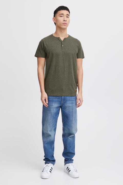 Immagine prodotto Solid Volker T-Shirt A Maniche Corte Maglietta Da Uomo Con Collo Grandad (L)