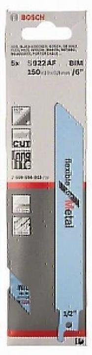 Produktbild Bosch Professional Zubehör Säbelsägeblatt S 922 AF