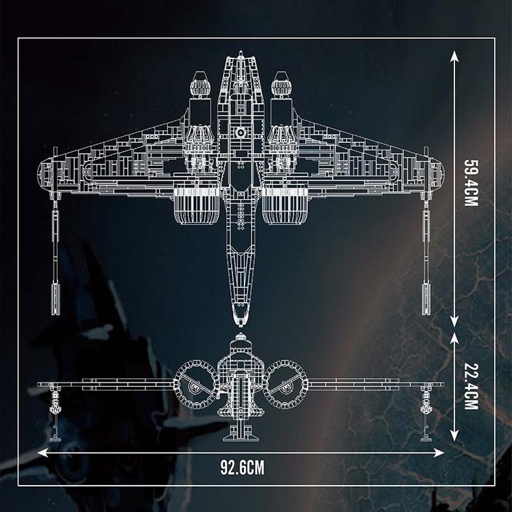Image du produit Mould King ARC-170 Starfighter