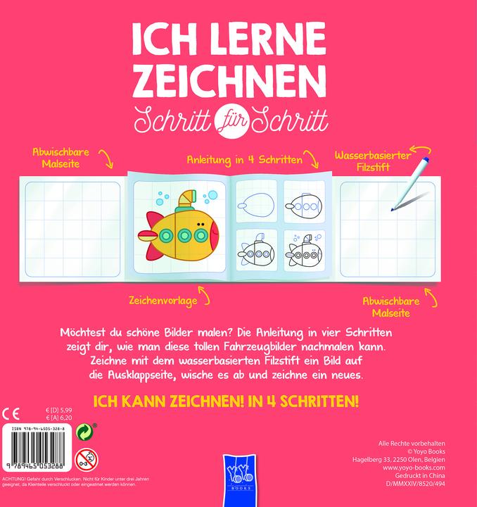 Image du produit Ich lerne zeichnen - Schritt fr Schritt: Fahrzeuge