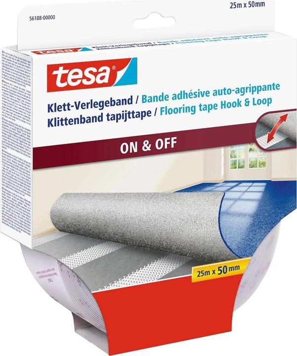 Produktbild tesa Klett Verlegeband (50 mm)