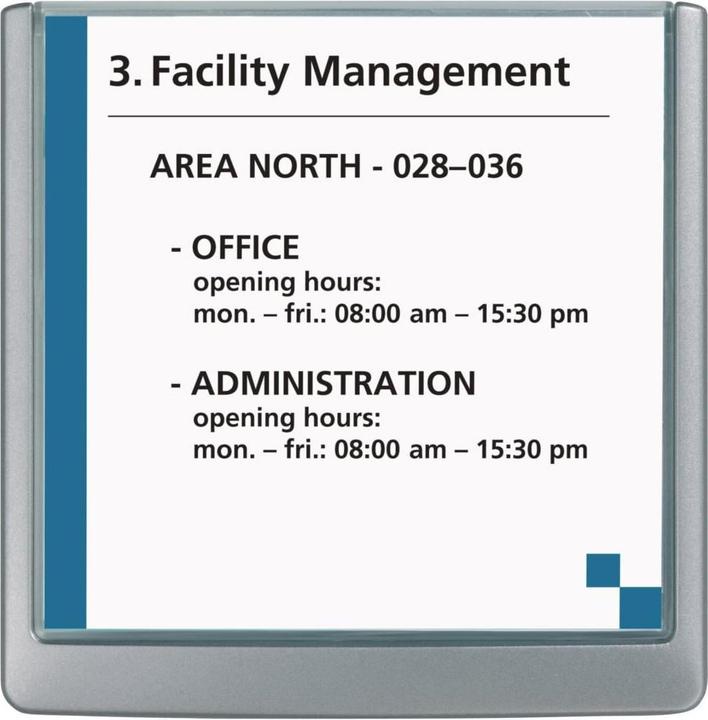 Produktbild Durable Türschild Click Sign