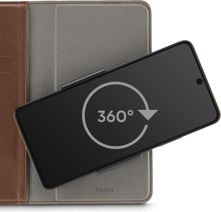 Immagine prodotto Hama Custodia per cellulare, Universale, Eco, per cellulari di dimensioni 7,5 x 15,3 cm, marrone (Universale)