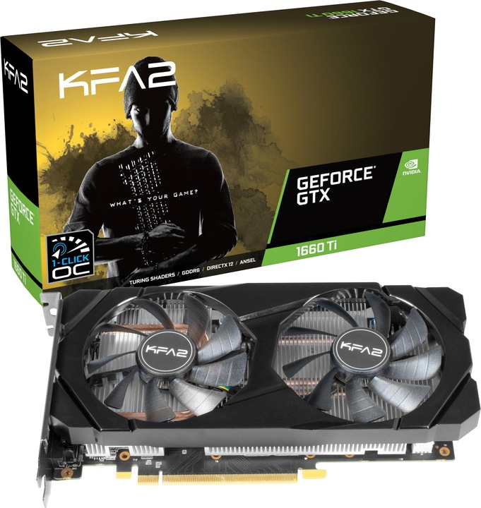 Produktbild KFA2 GeForce GTX 1660 Ti OC (6 GB)