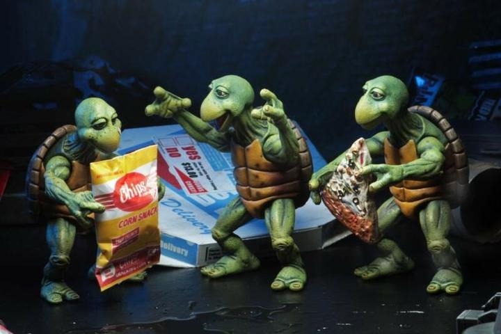 Image du produit Neca Teenage Mutant Ninja Turtles Action Figures 4er Pack 1/4 Baby Turtles 10 cm