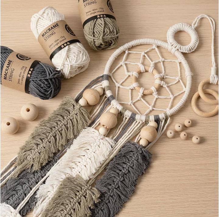 Actual product image Creativ Company Learning set Macramé