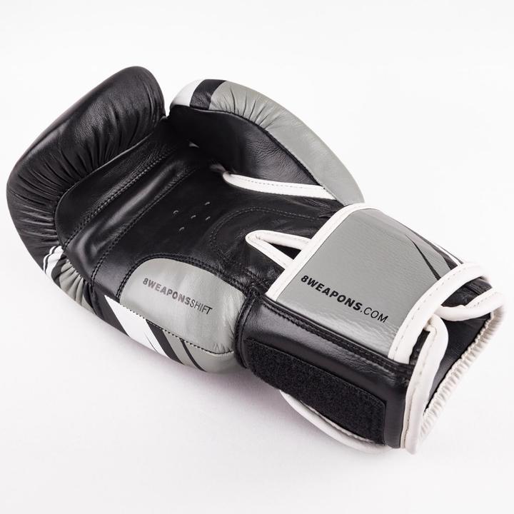 Produktbild 8Weapons Boxing Gloves, Shift, black-white, 16 Oz (16 OZ)