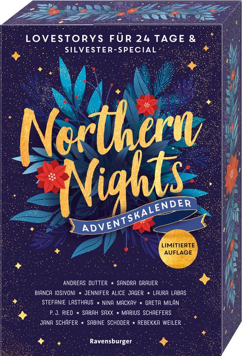 Image du produit Ravensburger Northern Nights. Ein Adventskalender. Lovestorys für 24 Tage plus Silvester Special