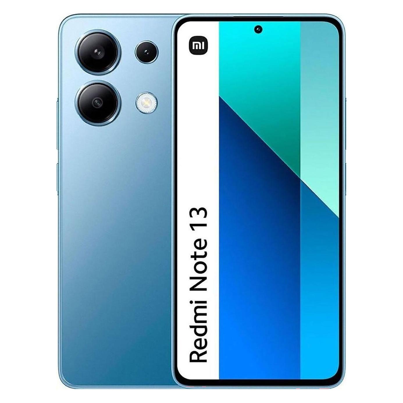 Xiaomi Redmi Note 13 (256 GB, Ice Blue, 6.67", Hybrid Dual SIM, 4G), Smartphone, Blau