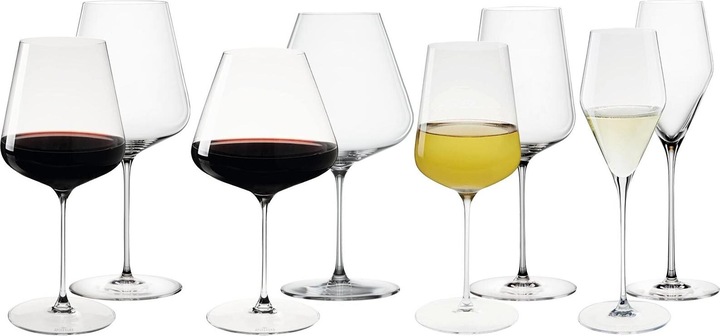 Actual product image Spiegelau Wine and Champagne Glasses Definition (8 Glasses, Wine glasses set)