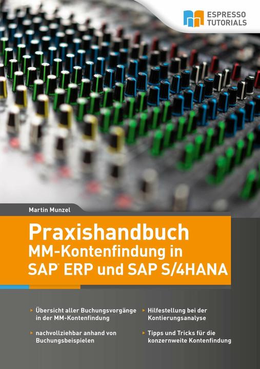 Immagine prodotto Espresso Tutorials Praxishandbuch MM-Kontenfindung in SAP ERP und SAP S/4HANA (Tedesco, Martin Munzel, 2019)
