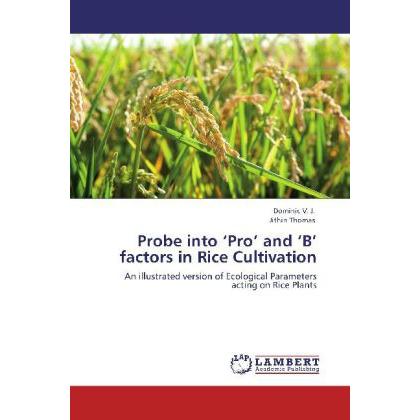 Thumbnail - Probe into Pro and B factors in Rice Cultivation, Fachbücher