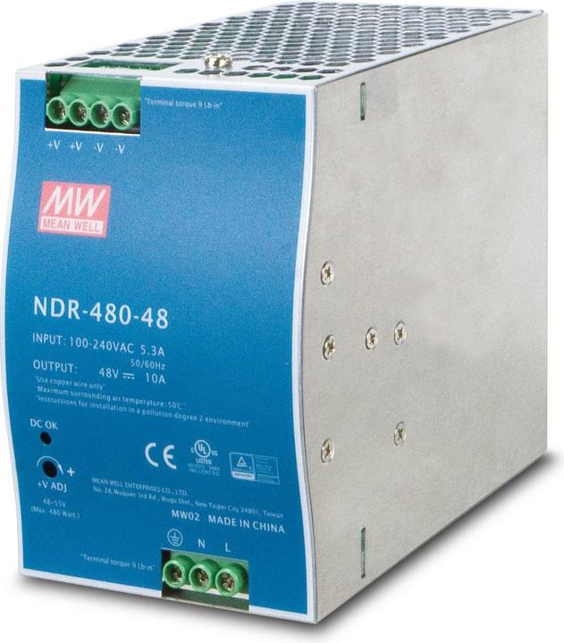 Produktbild Ernitec 48V, 480W Din-Rail Power (480 W)