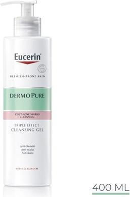 Produktbild Eucerin DERMOPURE gel limpiador triple efecto 400 ml (Reinigungsmilch, 400 ml)