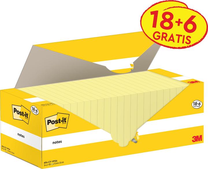Produktbild 3M Notes Promotion (76 x 76 mm)