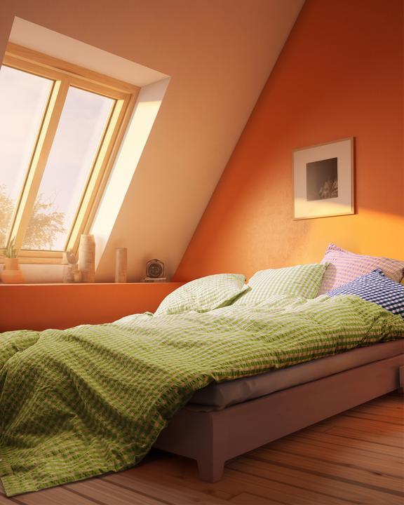 Produktbild Juna B 200 x L 220 cm - Økologisk bomuld - Grøn/soft pink (Bettwäsche Set, 200 x 220 cm)