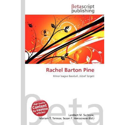 Thumbnail - Rachel Barton Pine, Fachbücher von Lambert M. Surhone, Miriam T. Timpledon, Susan F. Marseken