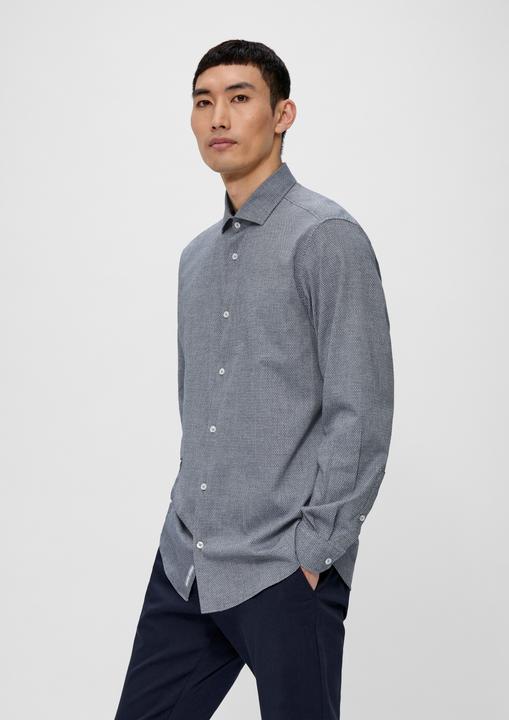 Immagine prodotto s.Oliver Hemd Regular: Hemd aus Baumwollmix (S)