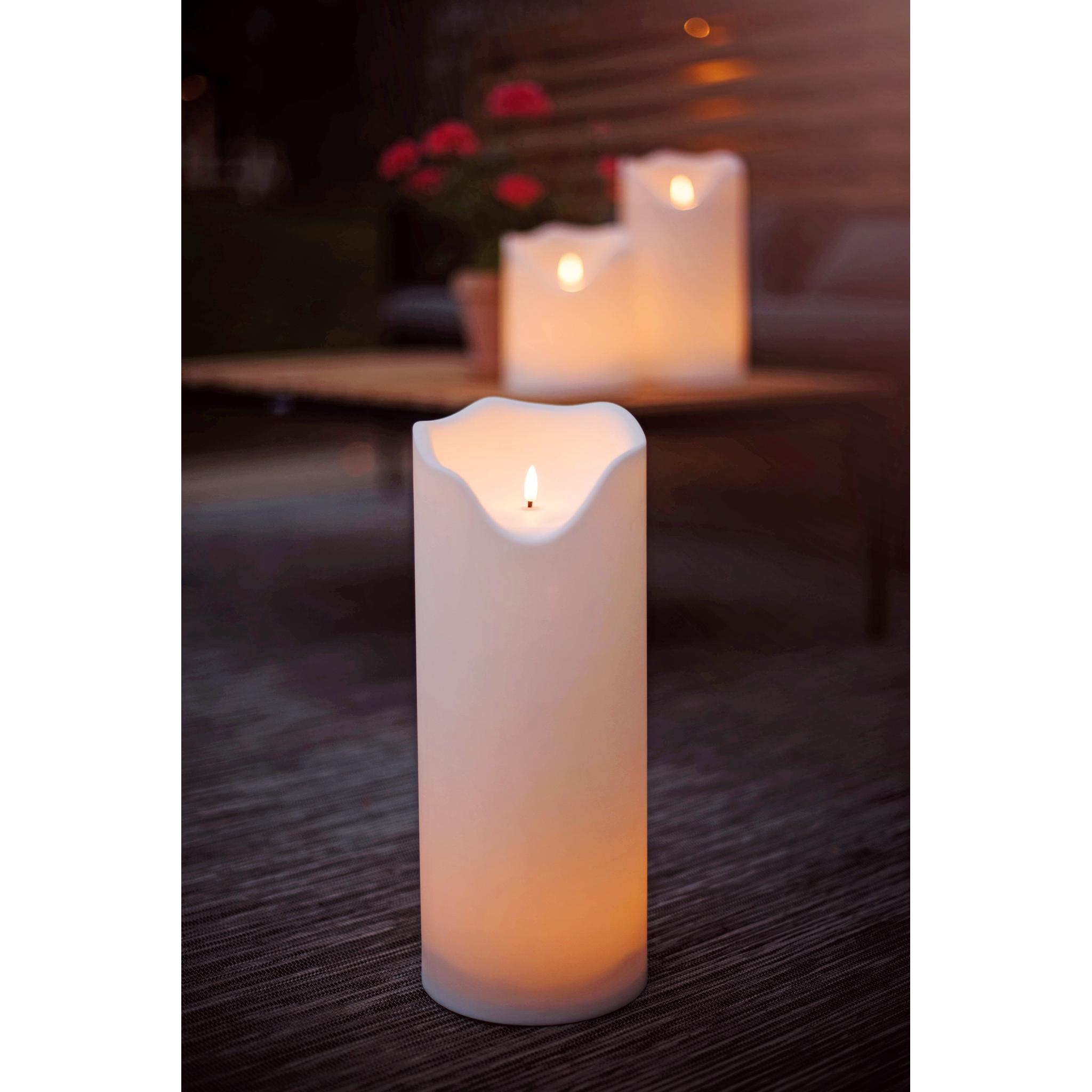 Thumbnail - Star Trading, LED Kerzen, Pillar Flamme Grand (1 x)