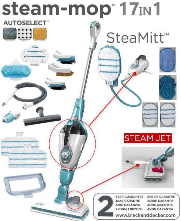 Actual product image Black & Decker Fsmh1321jmd (3.20 bar, 1300 W)