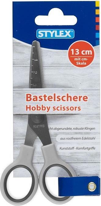 Image du produit Stylex Ciseaux de bricolage émoussés+échelle de cm 42700 (13 cm)