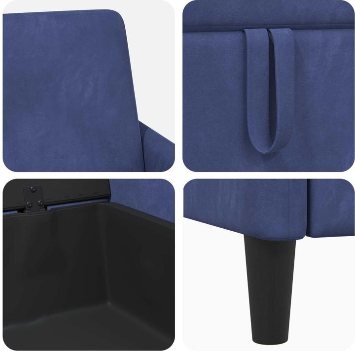 Produktbild vidaXL Sofa mit Stauraum (1-Sitzer)