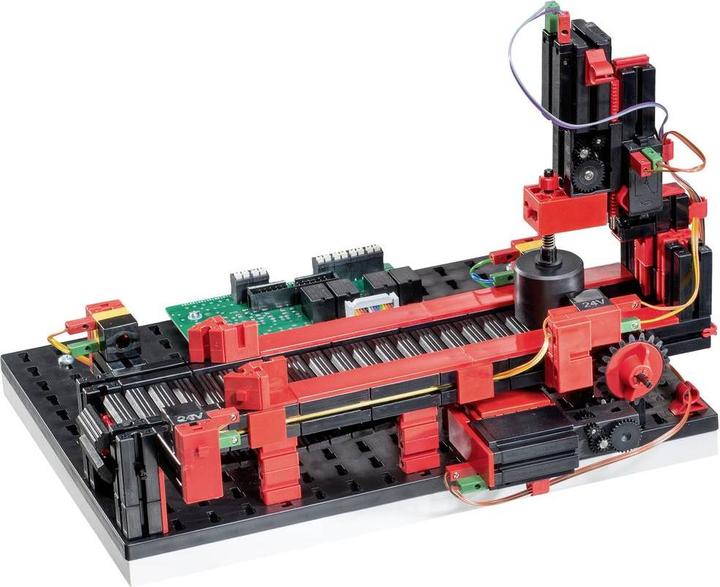 Produktbild Fischertechnik Stanzmaschine mit Transportband 24V Simulationsmodell 24V