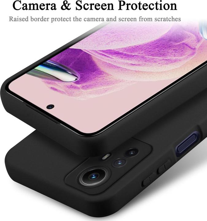 Image du produit Cadorabo Housse pour Redmi Note 12S TPU avec protection liquide en silicone (Xiaomi Redmi Note 12S)