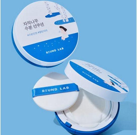 Actual product image Round Lab Birch Juice Sun Cushion (SPF 50+)