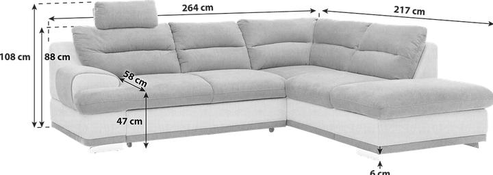 Produktbild Lipo Seaside (Ecksofa)