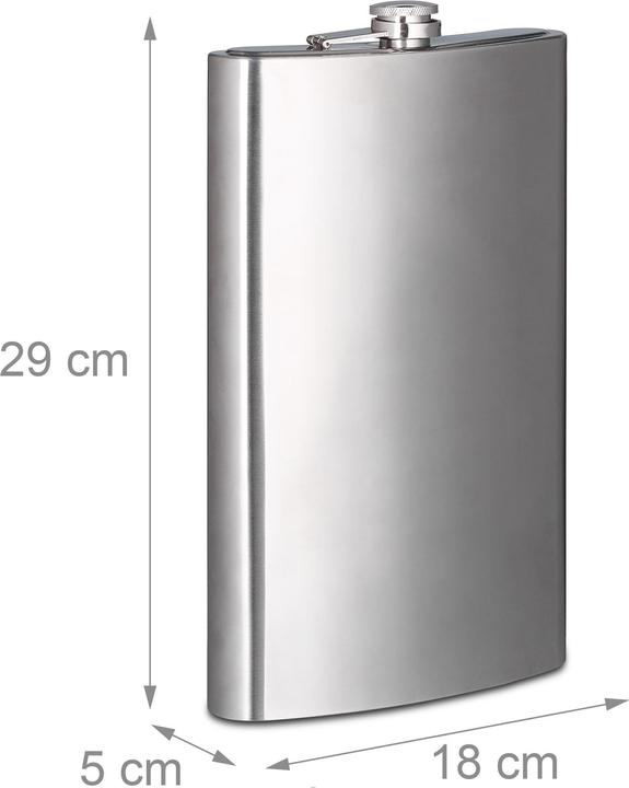 Produktbild Relaxdays Flachmann XXL (1800 ml)