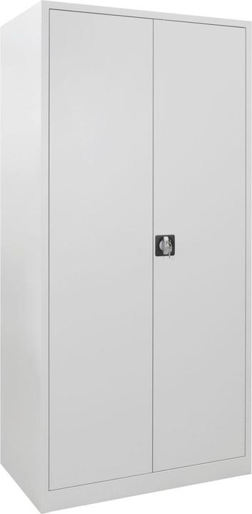 Produktbild ADB Stahlschrank 40750 lichtgrau 92,0 x 50,0 x 195,0 cm, aufgebaut (92 x 50 x 195 cm)