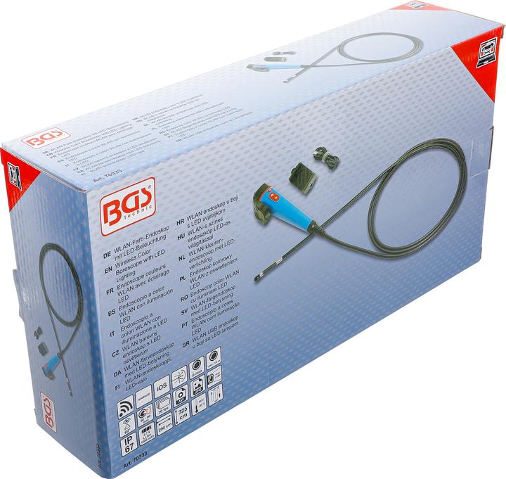 Produktbild BGS WLAN-Farb-Endoskop mit LED-Beleuchtung