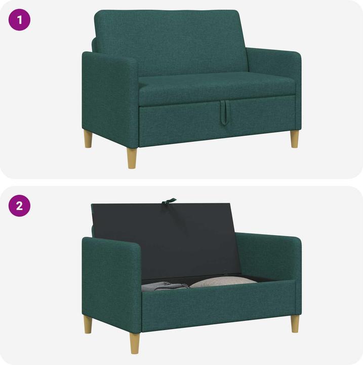 Produktbild vidaXL Modernes Sofa (2-Sitzer)