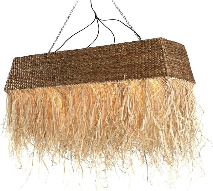 Actual product image Natural Fiber Lamp