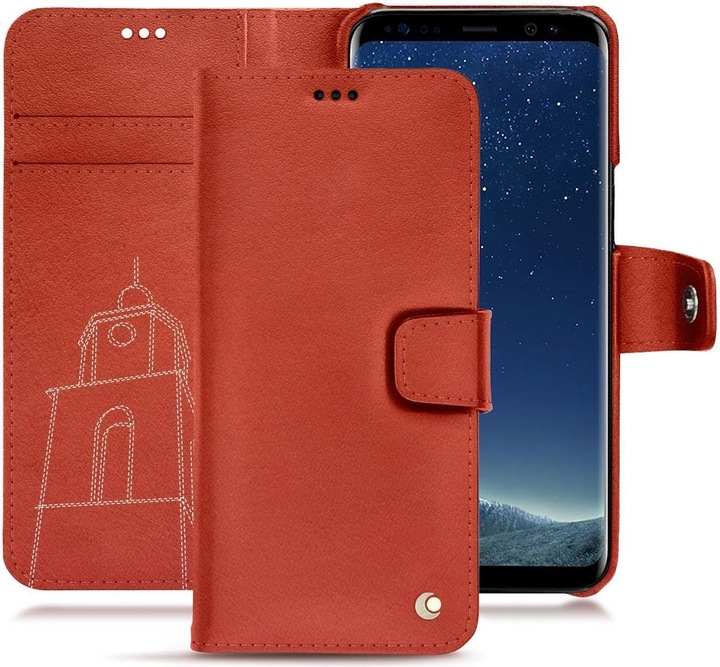 Produktbild Noreve Lederschutzhülle Wallet (Samsung Galaxy S8+)