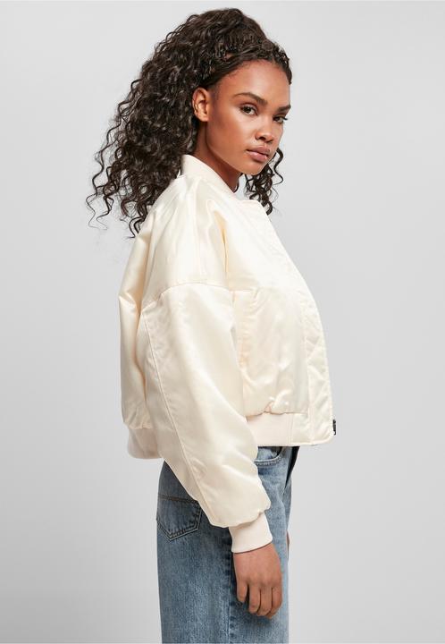 Produktbild Urban Classics Ladies Short Oversized Satin Bomber Jacket (3XL)