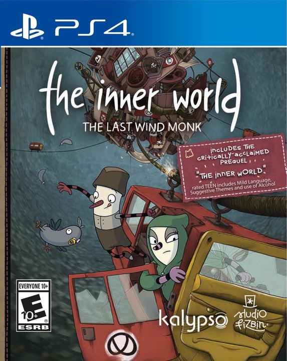 Actual product image The Inner World: The Last Wind Monk, PS4 Standard English, Spanish PlayStation 4 (PS4, EN)