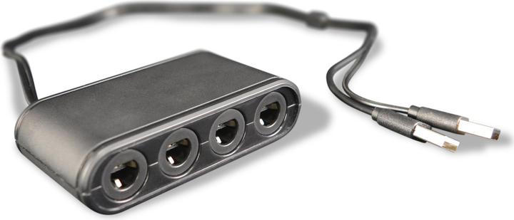 Immagine prodotto Steelplay Adattatore per controller GameCube -neliporttinen adapteri, Switch (Switch)