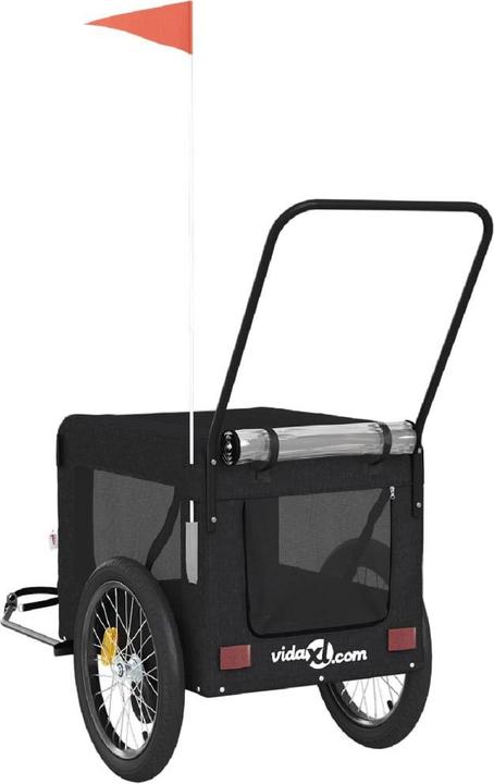 Produktbild vidaXL Fahrradanhänger Hund