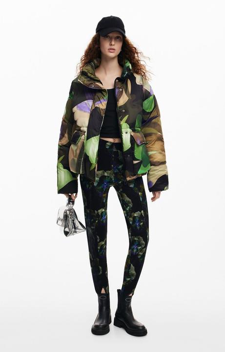Actual product image Desigual Woven Padded Short Overcoat