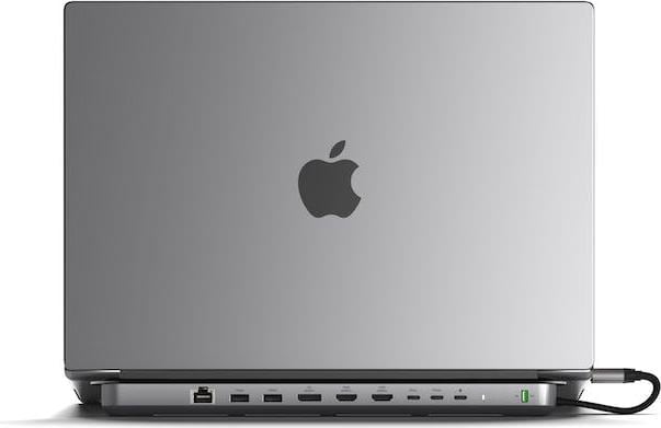Actual product image Satechi Dual Dock Stand (USB-C, 9 Ports)