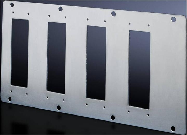 Actual product image Rittal TS Module plates For 16/24-pole connectors