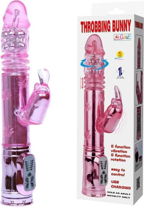 Image du produit Baile Vibrateur pour lapins "Throbbing Bunny Rotation".