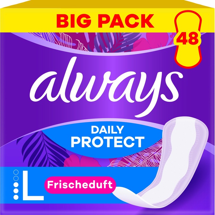 Produktbild Always Daily Protect Long (48 x, Slipeinlagen)