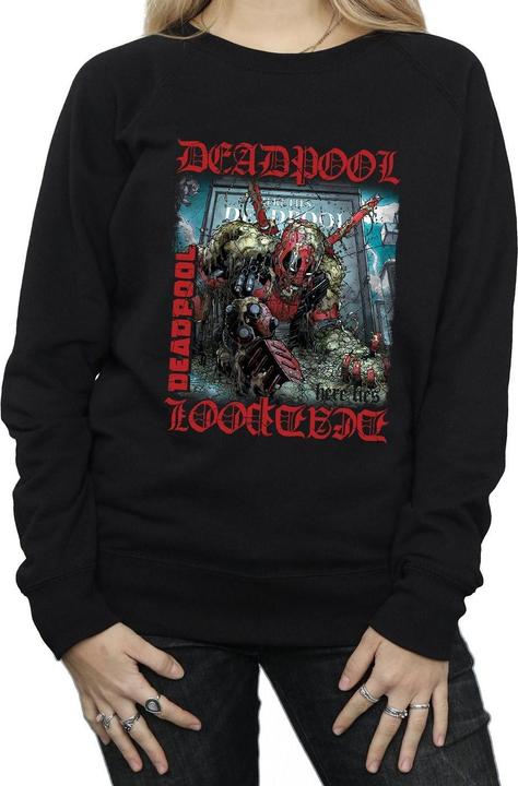 Image du produit - Sweat DEADPOOL HERE LIES DEADPOOL - Femme (M)