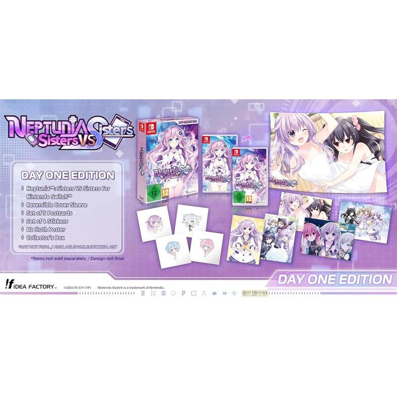Thumbnail - Idea Factory, Neptunia: Sisters vs Sisters D1 SWITCH UK multi