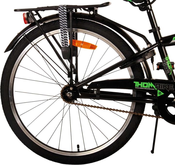 Image du produit Volare Thombike Kinderfiets - Jongens - 24 inch - Zwart Groen (24")