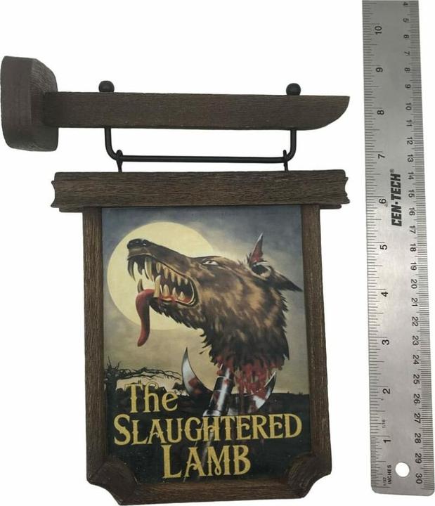 Image du produit Factory Entertainment Le Loup-garou de Londres réplique mini Pub Sign 6 cm