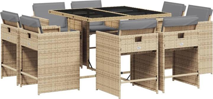 Actual product image vidaXL Garten Essgruppe (110 x 106 x 73 cm)